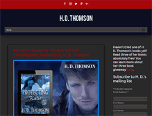Tablet Screenshot of hdthomson.com